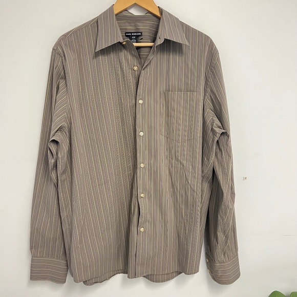 Club Monaco striped dress shirt - Picture 1 of 5
